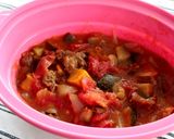 レンジで簡単美味！野菜いっぱい無水カレー作り方4写真