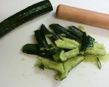 もう1品♪たたききゅうりのベーコンソース作り方4写真