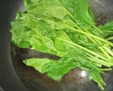 【お弁当おかずｽﾄｯｸ】ほうれん草炒め作り方1写真