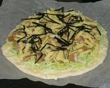 我が家の☆照り焼きチキンピザ☆作り方10写真