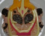 仮面ライダー ゴースト 英雄 キャラ弁作り方39写真