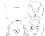 仮面ライダー ゴースト 英雄 キャラ弁作り方32写真
