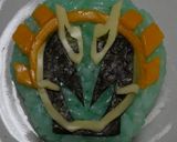 仮面ライダー ゴースト 英雄 キャラ弁作り方42写真
