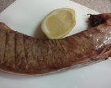 マグロのカマの塩レモン焼き作り方4写真