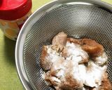 鶏胸肉とたまねぎの梅入りしょうが焼き作り方3写真