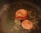 ムメフラールでツヤ肌に♪焼き梅干し作り方2写真