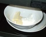 電子レンジでクリーム煮♪野菜とソーセージ作り方2写真