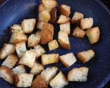 絶品☆ゴロゴロクルトンのシーザーサラダ作り方3写真