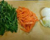 冷蔵庫の残り物で☆簡単中華 野菜炒め作り方5写真