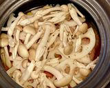 鮭とれんこんの土鍋ご飯作り方5写真
