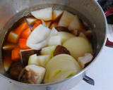 簡単！和食♪大根と人参 鶏むね肉の和風煮作り方4写真