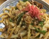 破竹とピーマン入り・焼うどん作り方4写真
