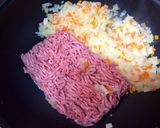 食べ応えUP☆モリモリ肉味噌丼作り方3写真