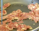 豚肉の味噌炒め/ビビンバ作り方3写真