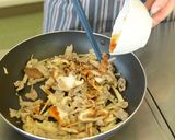 豚肉の味噌炒め/ビビンバ作り方4写真