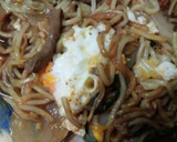 血管ダイエット食766（焼きそば定食）作り方4写真