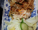 血管ダイエット食766（焼きそば定食）作り方5写真