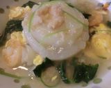 ♡新玉ねぎの蟹トロ美味し～い！スープ作り方5写真