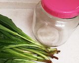 味わい深い☆行者にんにくの醤油漬け作り方1写真