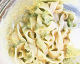 アボカドパクチー豆乳クリームうどん作り方5写真
