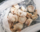 ほうれん草とベビーホタテのとろ～り卵炒め作り方2写真