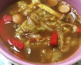 残り物リメイク☆野菜を食べるカレースープ作り方4写真