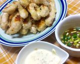 俺流！簡単…揚げない鶏ささ身ステックカツ作り方8写真