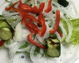 ノンオイル＆ノンフライサラダ作り方1写真