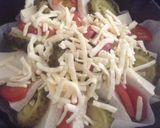 ゴーヤーとトマトとお豆腐のチーズ焼き作り方5写真
