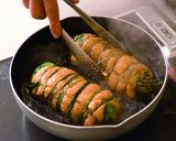 油揚げの山菜まき作り方5写真