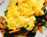 新タマ入り！残り野菜たっぷり満足ニラ玉♡作り方5写真