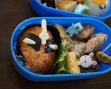 仮面ライダーゴーストキャラ弁作り方1写真