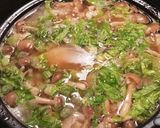 たっぷり鶏ダシとセロリ葉の玄米雑炊作り方4写真