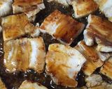 茹で豚で焼き豚風作り方7写真