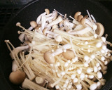 しめじとえのき茸の卵とじ炒め作り方1写真