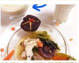 キウイスムージー☆カワハギの洋風お味噌汁作り方4写真