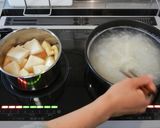 ボルシー！ふわふわ高野豆腐のきつねうどん作り方5写真