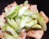 ゆる糖質オフ 鶏むねときゅうりの炒め物作り方6写真