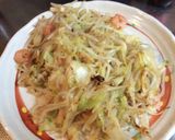 シーフド焼きそばかたくち鰯魚醤炒め作り方2写真