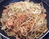 シーフド焼きそばかたくち鰯魚醤炒め作り方5写真