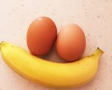 材料2つ☆グルテンフリー☆バナナケーキ作り方1写真