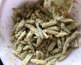 簡単ごぼう胡麻酢漬け作り方4写真