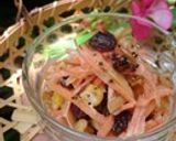 くるみとレーズン入りキャロットサラダ作り方6写真