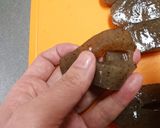 ヘルシー【手綱こんにゃくの甘辛ゴマ炒め】作り方3写真