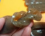 ヘルシー【手綱こんにゃくの甘辛ゴマ炒め】作り方4写真
