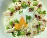 サラチキ×温玉　おろしぶっかけ冷麦作り方6写真