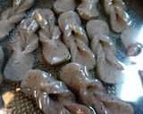 ヘルシー【手綱こんにゃくの甘辛ゴマ炒め】作り方6写真