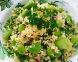 グリーンが鮮やかクスクスの豆まめサラダ作り方7写真