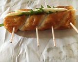 ちくわの大葉＆チーズ巻作り方2写真