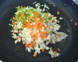 焼そばソースで♪そばめし作り方2写真